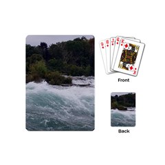 Sightseeing At Niagara Falls Playing Cards (mini)  by canvasngiftshop