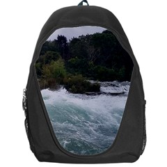 Sightseeing At Niagara Falls Backpack Bag by canvasngiftshop