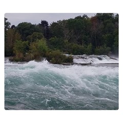 Sightseeing At Niagara Falls Double Sided Flano Blanket (small)  by canvasngiftshop