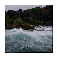 Sightseeing At Niagara Falls Face Towel by canvasngiftshop