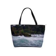 Sightseeing At Niagara Falls Shoulder Handbags by canvasngiftshop