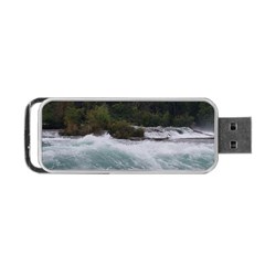 Sightseeing At Niagara Falls Portable Usb Flash (one Side) by canvasngiftshop