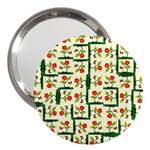 Plants And Flowers 3  Handbag Mirrors Front