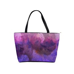 Ultra Violet Dream Girl Shoulder Handbags by NouveauDesign
