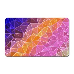 Crystalized Rainbow Magnet (rectangular) by NouveauDesign