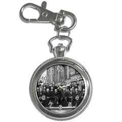 1927 Solvay Conference On Quantum Mechanics Key Chain Watches by thearts