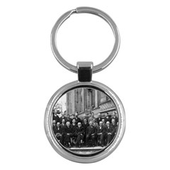 1927 Solvay Conference On Quantum Mechanics Key Chains (round)  by thearts