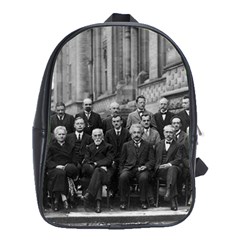 1927 Solvay Conference On Quantum Mechanics School Bag (xl) by thearts