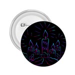 Advent Wreath Candles Advent 2.25  Buttons Front