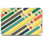 Background Vintage Desktop Color Large Doormat  30 x20  Door Mat