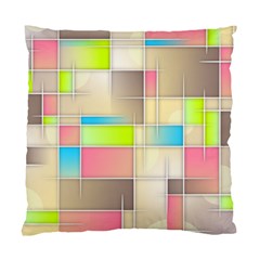 Background Abstract Grid Standard Cushion Case (one Side)