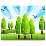 Landscape Nature Background Double Sided Flano Blanket (Medium)  60 x50  Blanket Back