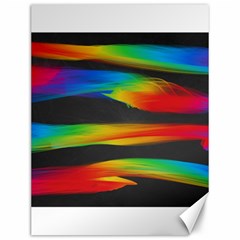 Colorful Background Canvas 12  X 16  