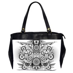 Forest Patrol Tribal Abstract Office Handbags (2 Sides)  by Nexatart