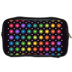 Background Colorful Geometric Toiletries Bags 2-Side