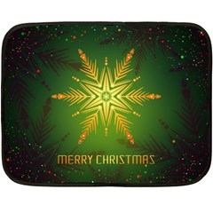 Christmas Snowflake Card E Card Fleece Blanket (Mini)