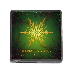 Christmas Snowflake Card E Card Memory Card Reader (Square)