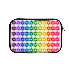 Background Colorful Geometric Apple Macbook Pro 13  Zipper Case by Nexatart