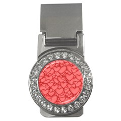 Background Hearts Love Money Clips (cz)  by Nexatart