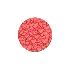 Background Hearts Love Golf Ball Marker (10 pack)