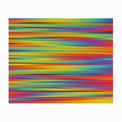 Colorful Background Small Glasses Cloth (2-side) by Nexatart