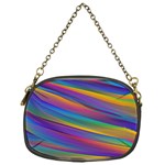 Colorful Background Chain Purses (One Side)  Front