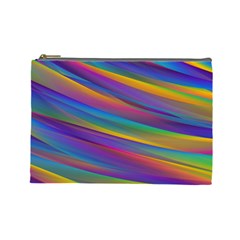 Colorful Background Cosmetic Bag (large) 