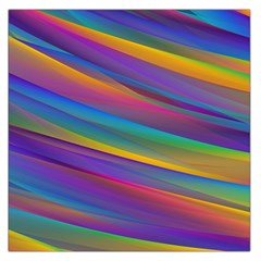 Colorful Background Large Satin Scarf (square)