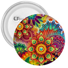 Colorful Abstract Background Colorful 3  Buttons by Nexatart