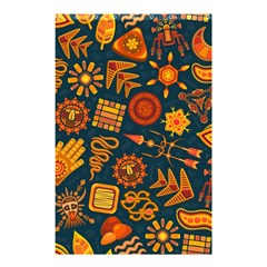 Pattern Background Ethnic Tribal Shower Curtain 48  X 72  (small)  by Nexatart