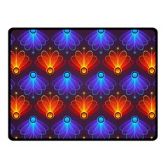 Background Colorful Abstract Fleece Blanket (small) by Nexatart