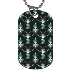 Seamless Pattern Background Dog Tag (one Side)