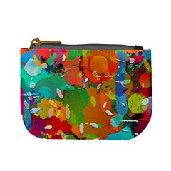 Background Colorful Abstract Mini Coin Purses by Nexatart