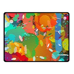 Background Colorful Abstract Fleece Blanket (small) by Nexatart