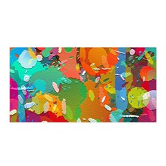 Background Colorful Abstract Satin Wrap by Nexatart