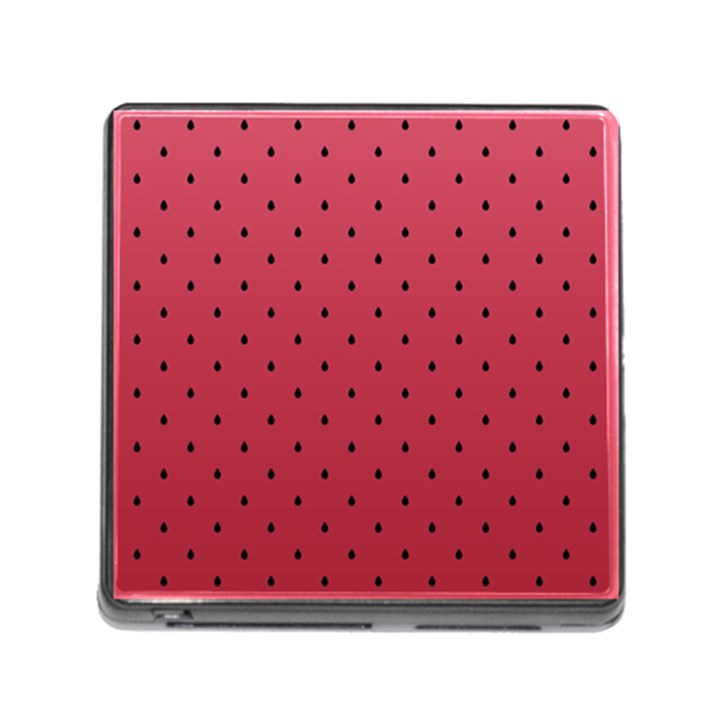 Watermelon Minimal Pattern Memory Card Reader (Square)