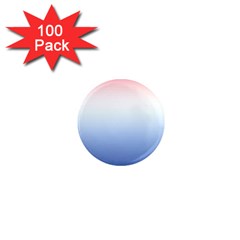 Red And Blue 1  Mini Magnets (100 pack) 