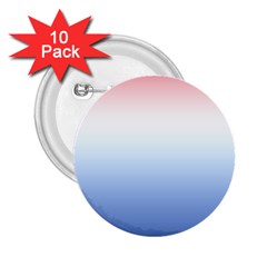 Red And Blue 2.25  Buttons (10 pack) 
