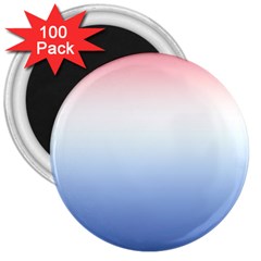 Red And Blue 3  Magnets (100 pack)