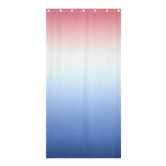 Red And Blue Shower Curtain 36  x 72  (Stall) 