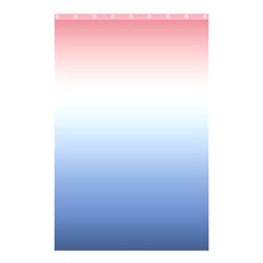 Red And Blue Shower Curtain 48  x 72  (Small) 