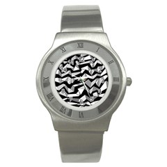 Polynoise Lowpoly Stainless Steel Watch by jumpercat