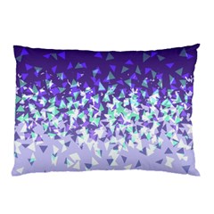 Purple Disintegrate Pillow Case (two Sides) by jumpercat