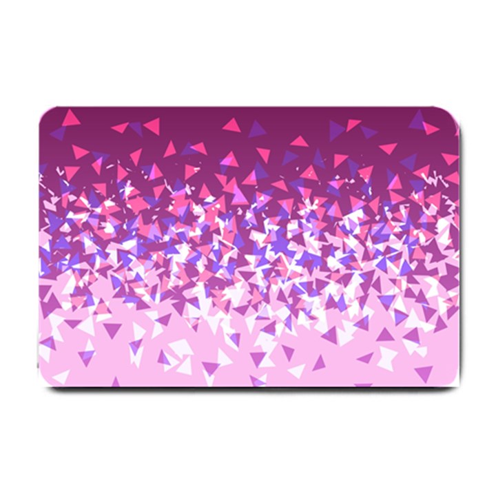 Pink Disintegrate Small Doormat 