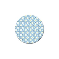 Daisy Dots Light Blue Golf Ball Marker by snowwhitegirl