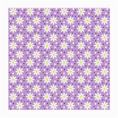 Daisy Dots Lilac Medium Glasses Cloth by snowwhitegirl