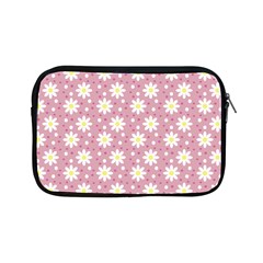 Daisy Dots Pink Apple Ipad Mini Zipper Cases by snowwhitegirl