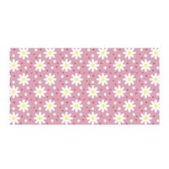 Daisy Dots Pink Satin Wrap by snowwhitegirl