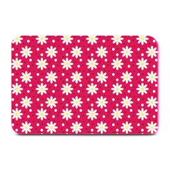 Daisy Dots Light Red Plate Mats