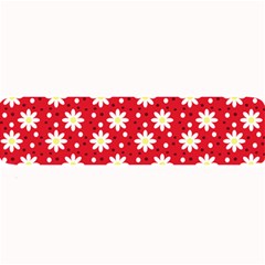 Daisy Dots Red Large Bar Mats